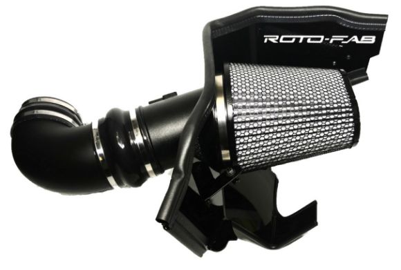 Cold Air Intake 2016-22 Camaro SS With E-Force S/C Dry Filter Roto-fab